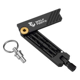 6-BIT HEX WRENCH MULTI-TOOL WITH KEYCHAIN
