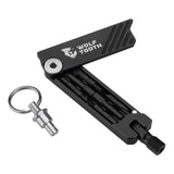 6-BIT HEX WRENCH MULTI-TOOL WITH KEYCHAIN