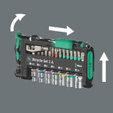 Wera Tools Bicycle Set 3 A Contains Ratchet and Socket with Bits - 40 Pieces

