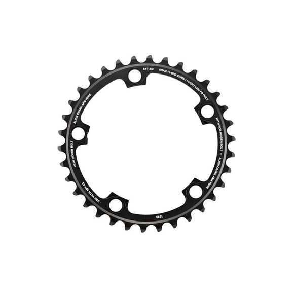 SRAM 34T 11spd Road Chainring 110 bcd/ 5 arm