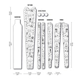 DYEDBRO DROP BAR FRAME PROTECTION - SPACE TRIP