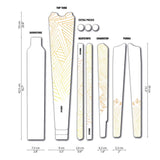 DYEDBRO DROP BAR FRAME PROTECTION - STAY FREE