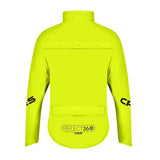 Proviz Reflect360 CRS Men's Cycling Jacket Yellow - Rear
