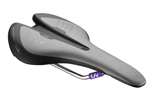 Liv Contact SL Upright Saddle Black