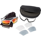 Madison Engage 3 Lens Kit Gloss Cloud Grey Frame - Pink Mirror/Smoke/Clear Lens